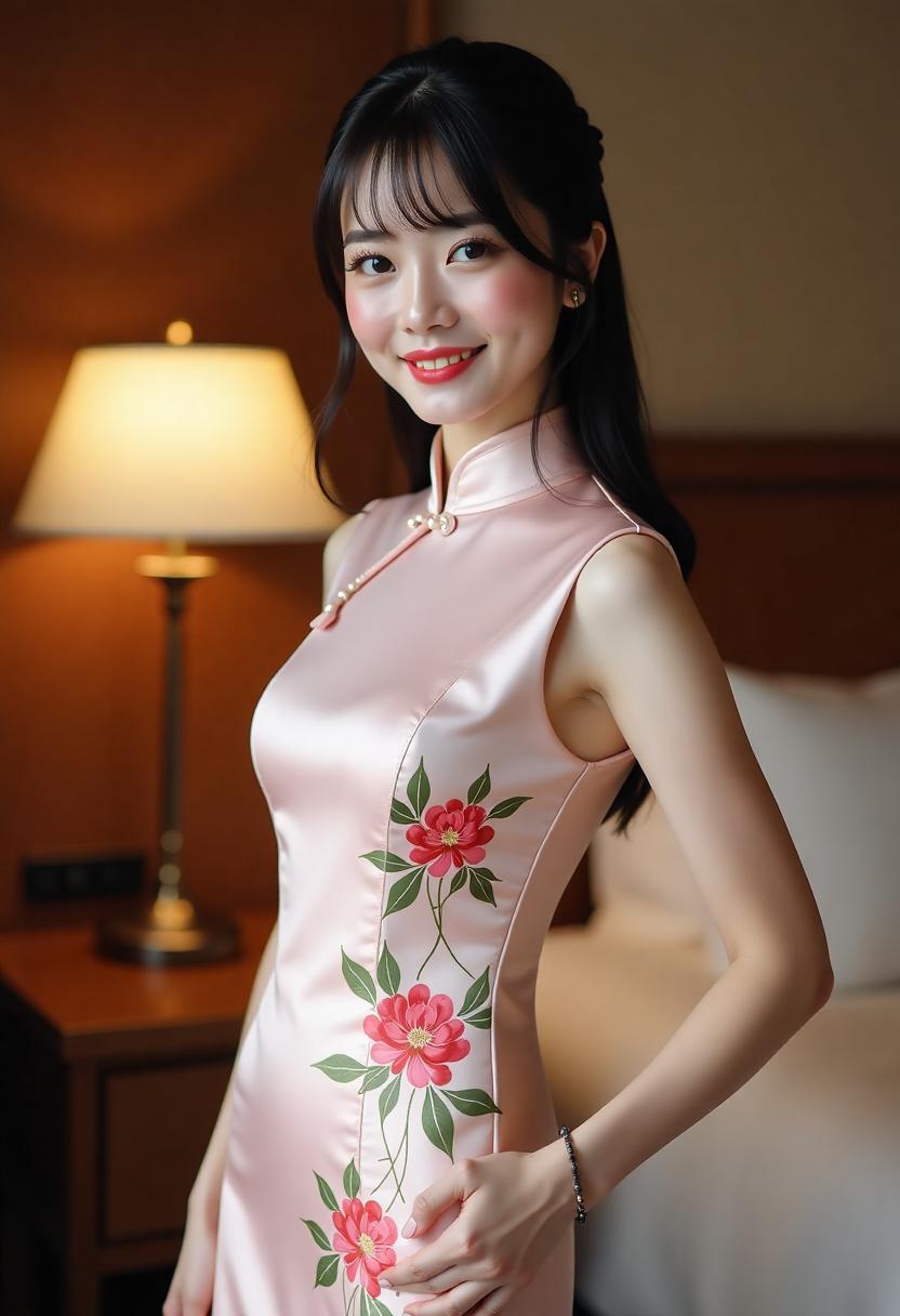雨天里有人为行人撑起一把伞